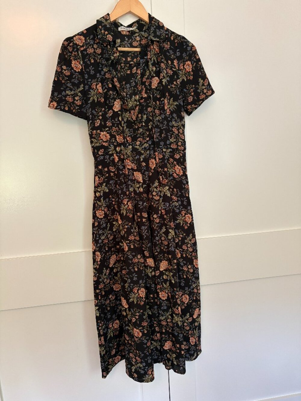 Farrow Form-Fitting Floral Dress